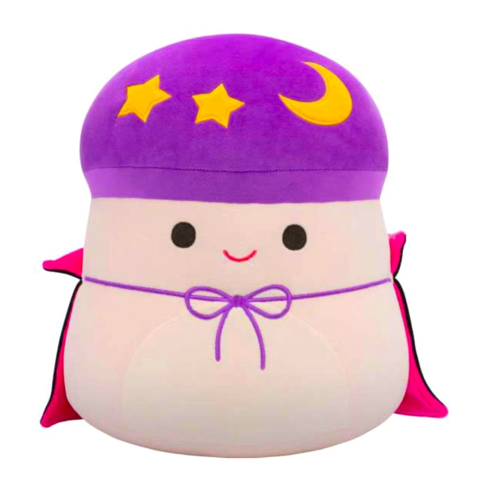 NEW! Original Squishmallows Carina The Mushroom In Her Vampire Costume 5” (NWT)
